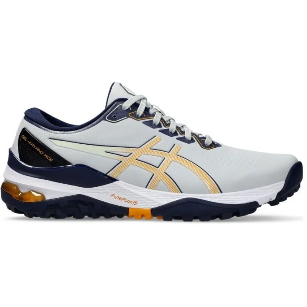 Men's Size 8.5 Wide- ASICS Gel-Kayano Ace 2 Glacier Grey/Amber Golf Shoes NEW